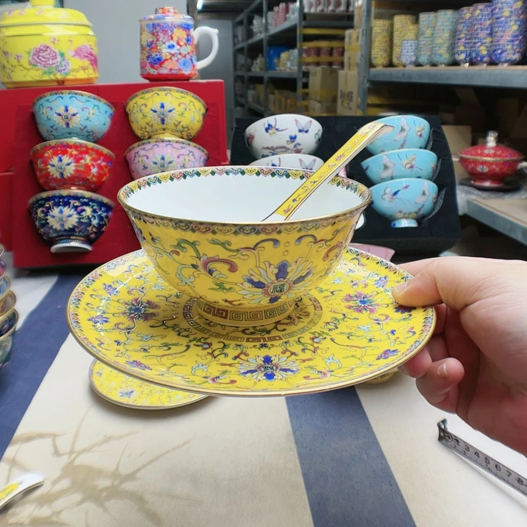 【闪购商品】珐琅4.5英寸6套7英寸6平，6少。。