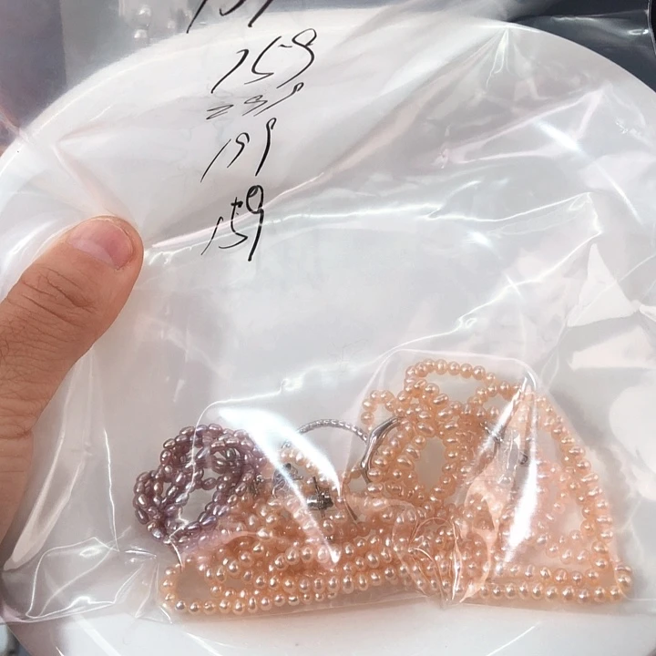 淡水珍珠项链银S925镶嵌小**?