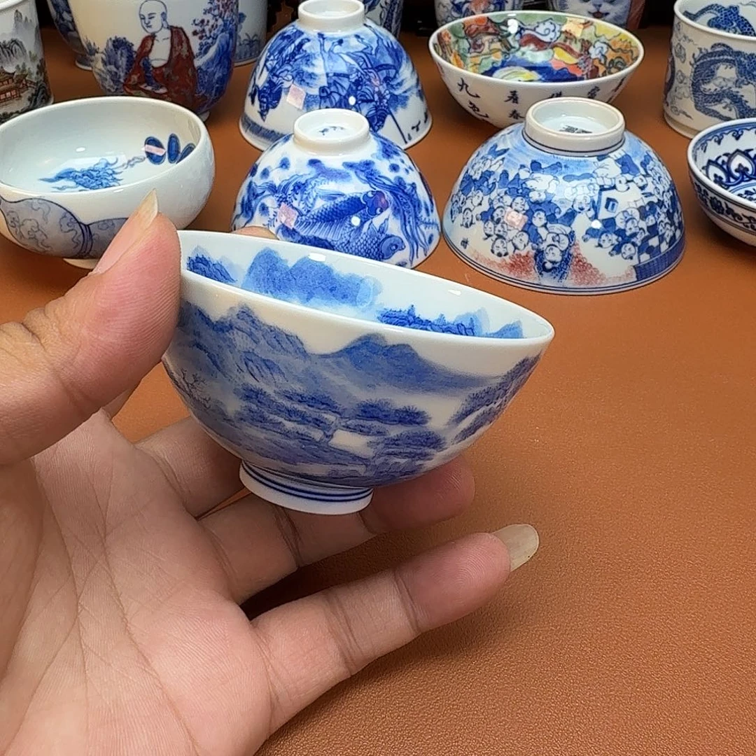 摆件景德镇全手工手绘陶瓷