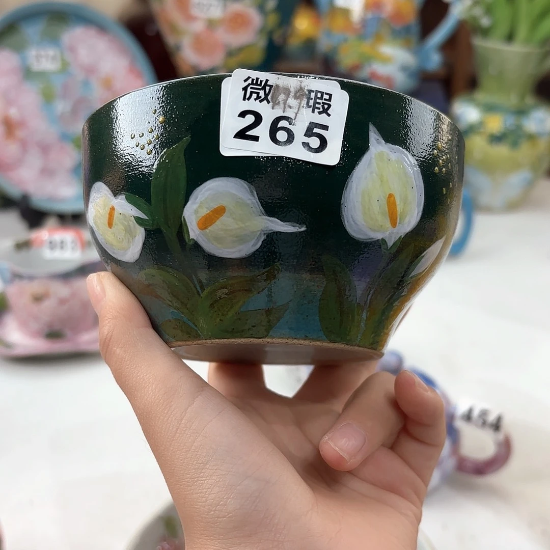 景德镇手绘高温釉下彩陶瓷茶具