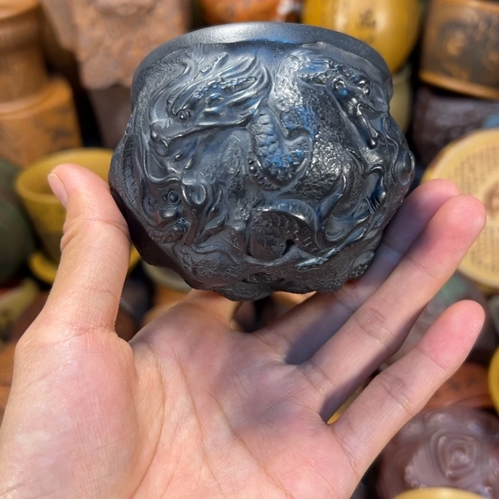 紫砂茶杯宜兴紫砂杯