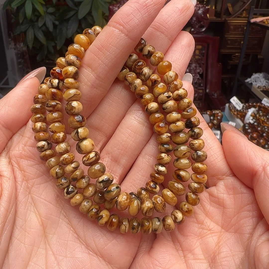 琥珀未镶嵌裸石抚顺琥珀20632六