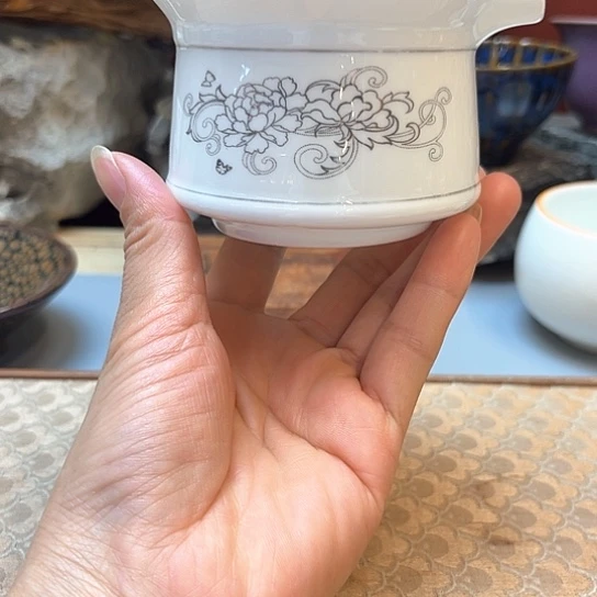 现代陶瓷公杯陶瓷公杯微瑕