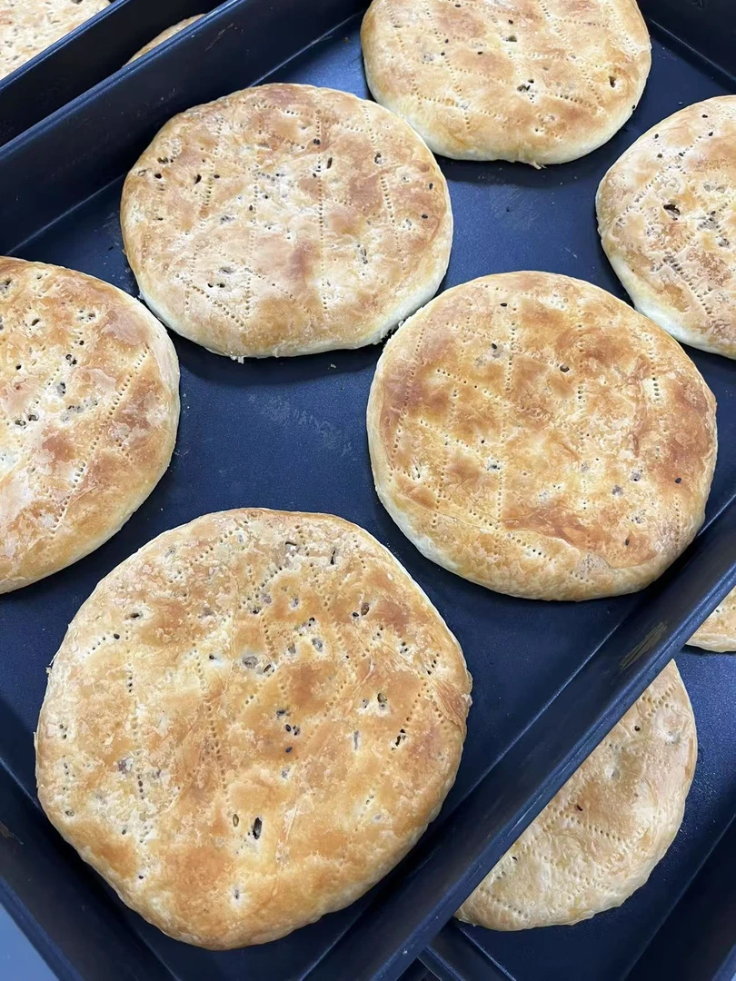 老式五仁酥皮传统大月饼1盒装350克