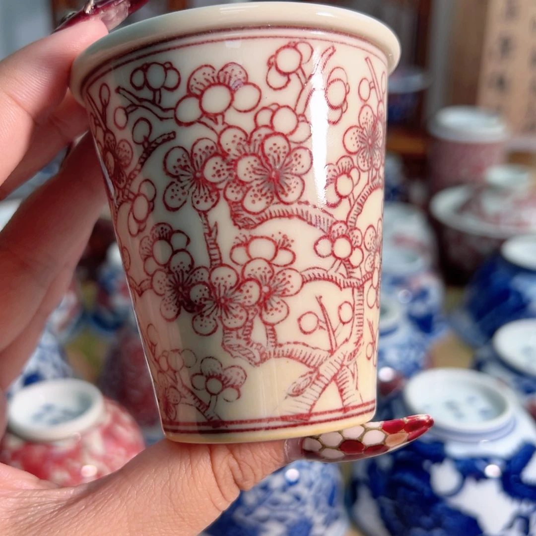 杯子景德镇毛仔柴窑主人杯