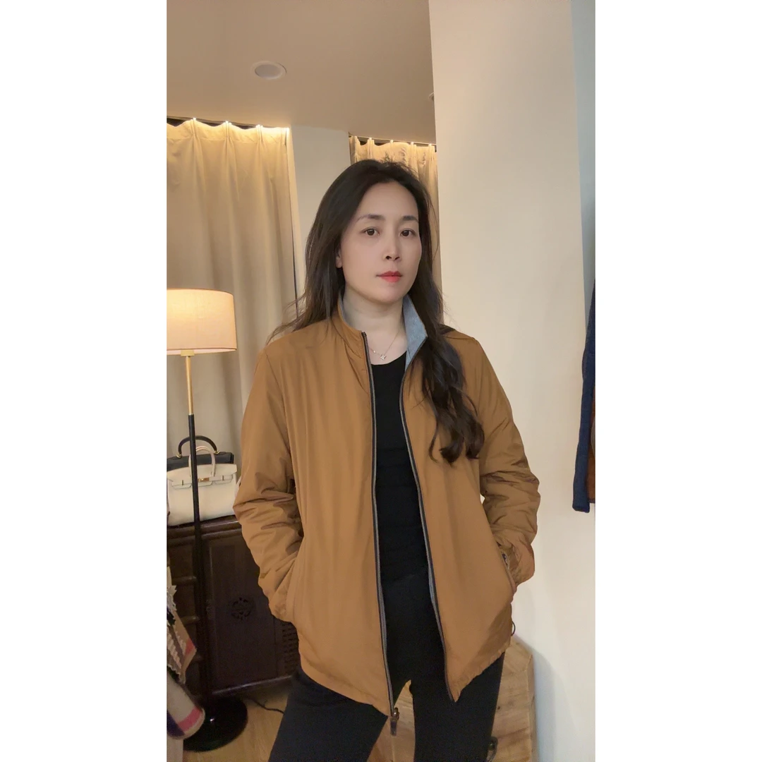 轻奢高端商务休闲立领简约夹克外套NA5SYDZ0155