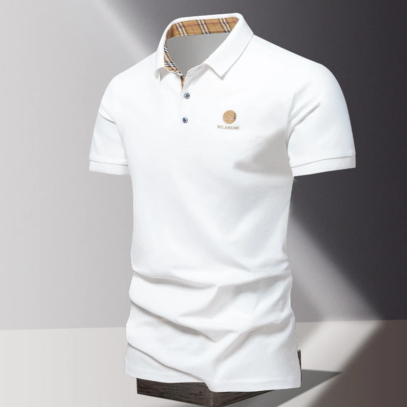 真维斯夏季新款薄款冰丝短袖Polo衫男士潮牌休闲翻领T恤上衣
