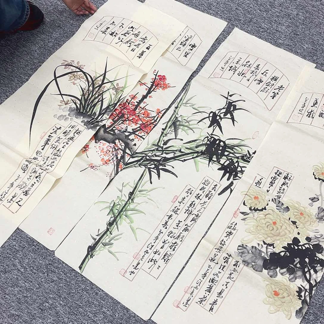 国画纯手绘字画作品欣赏