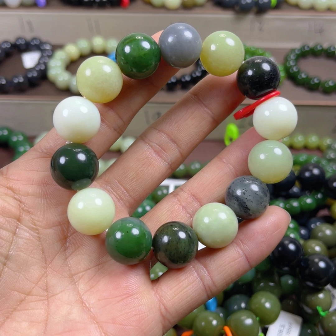 和田玉手链未镶嵌