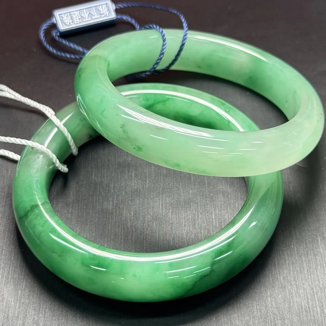 【大白珠宝】独龙玉手镯13-OH33X02【多样性发一件】