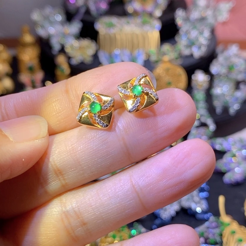 【闪购商品】银S925镶嵌挂件翡翠