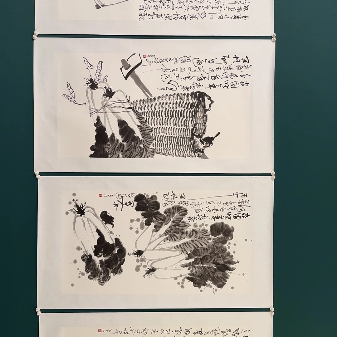 国画雷公老师的作品