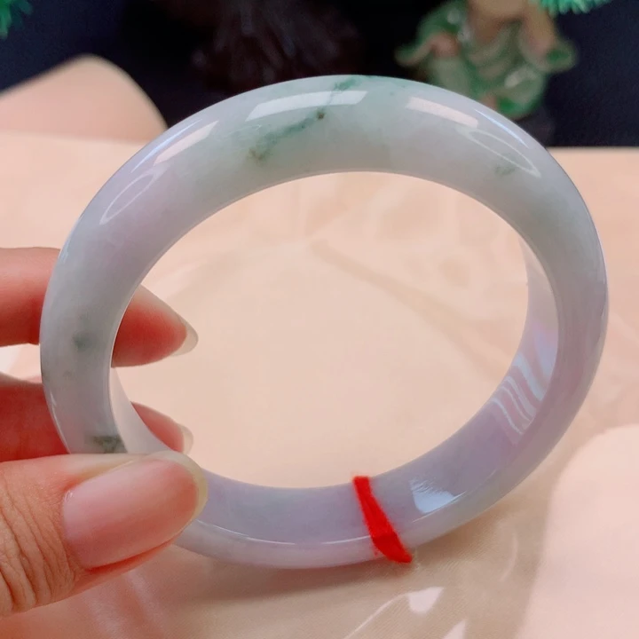 花***开未镶嵌手镯翡翠57圈