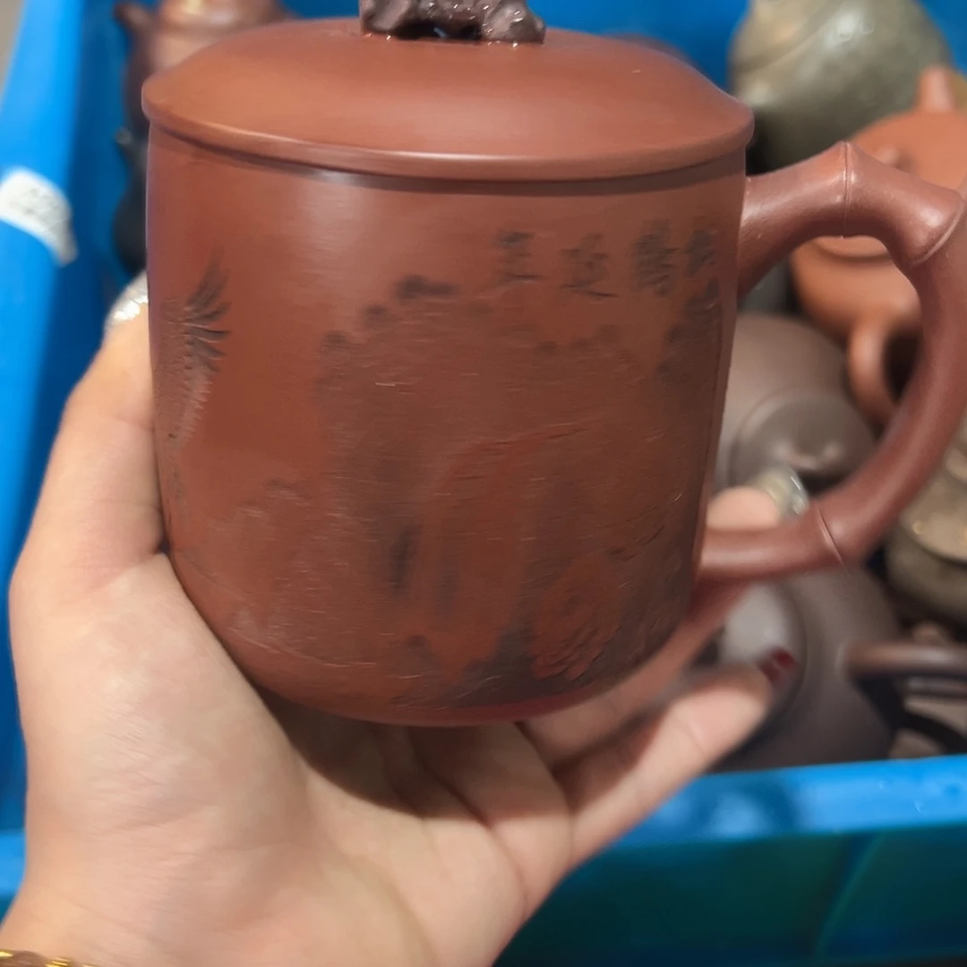 茶壶紫砂紫砂雕宠小器高品