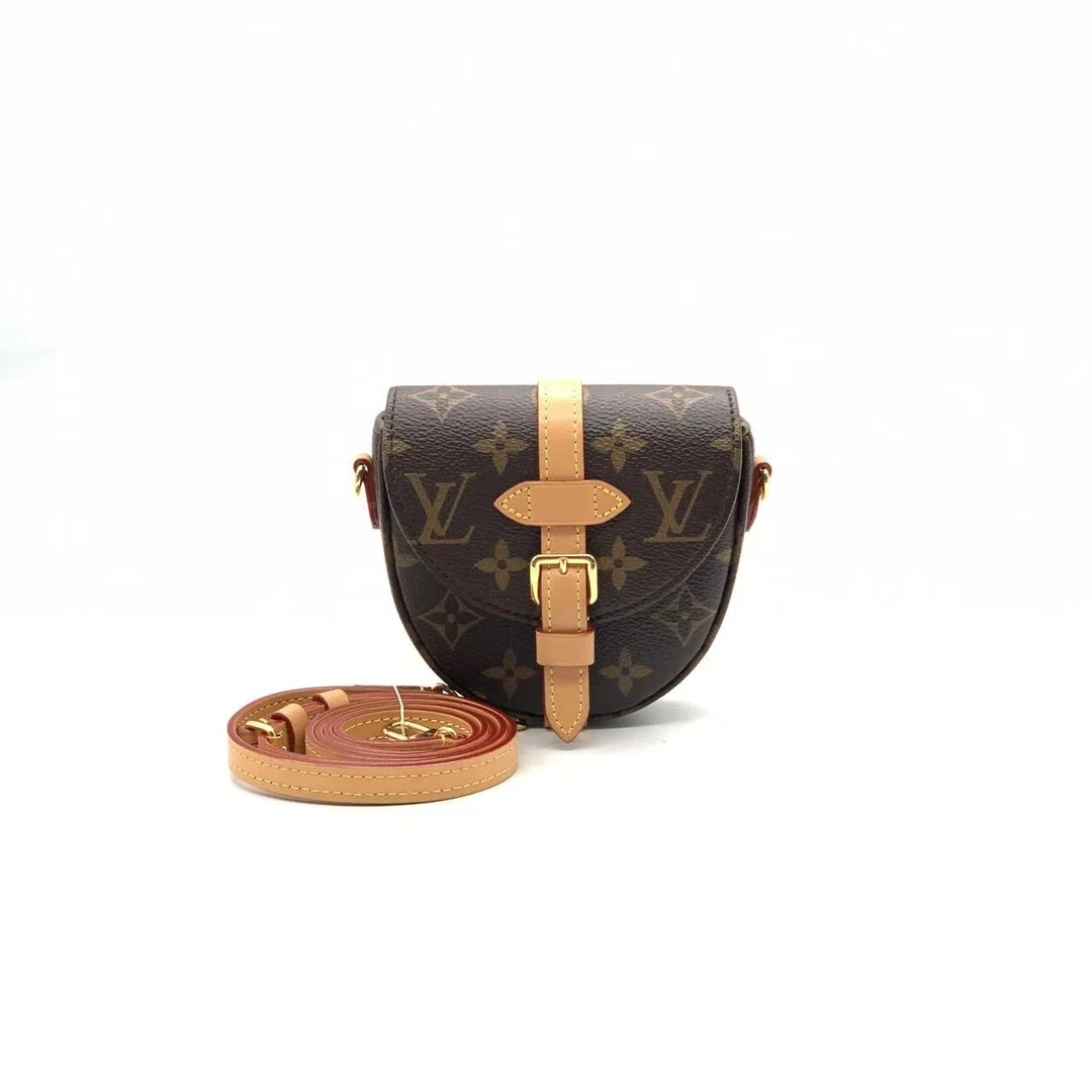 99新 LouisVuitton/路易威登 老花新款迷你盾牌包