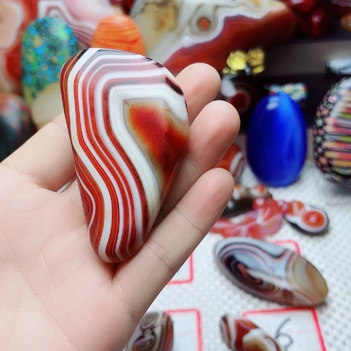 用***3未镶嵌玛瑙/玉髓珠宝半成品