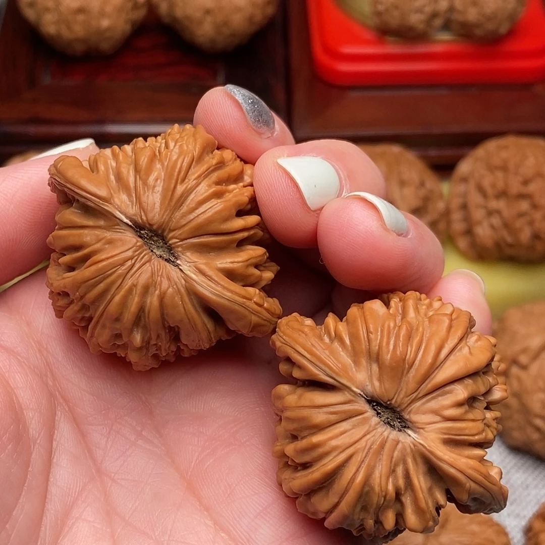 文玩核桃把件四座楼全品43