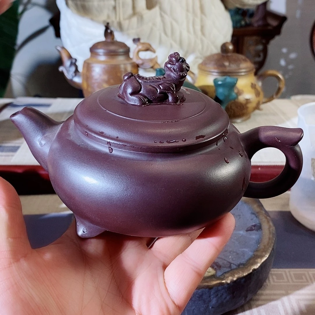 紫砂茶壶宜兴紫砂壶的人是