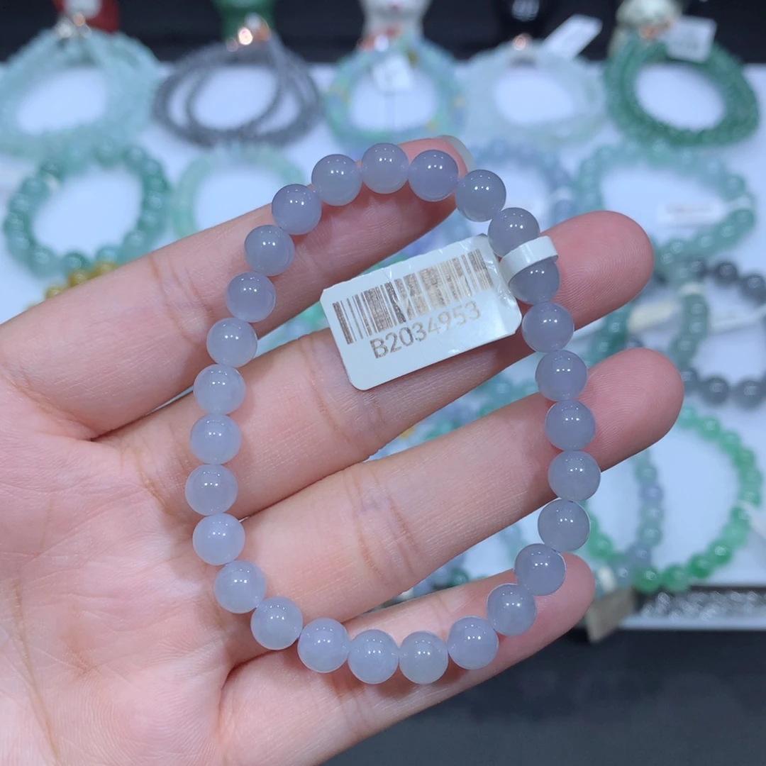 未镶嵌手串翡翠天然