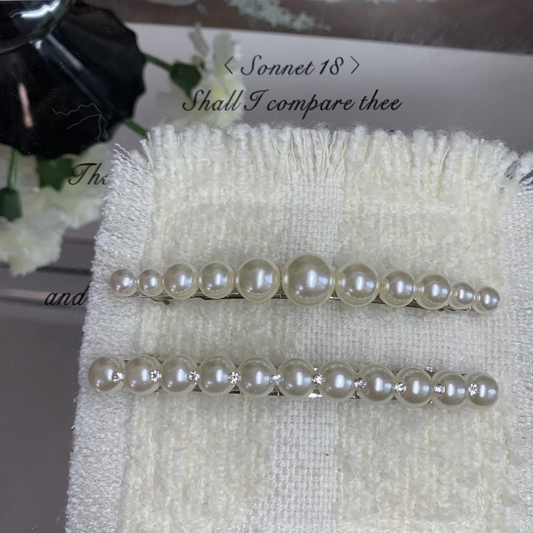 Y167简约气质弹簧夹