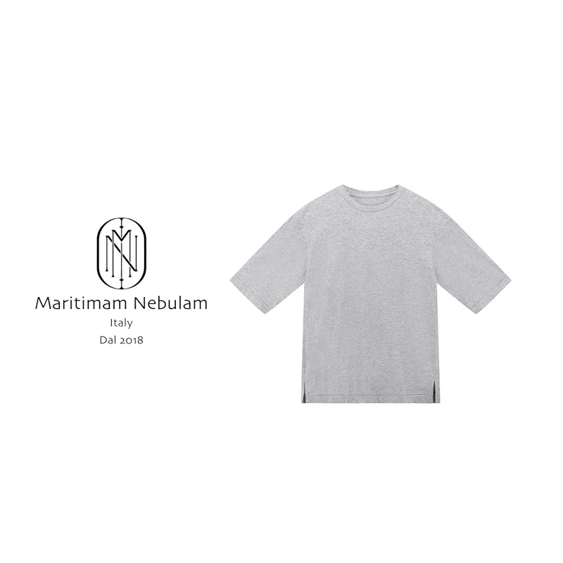 MN"复古大T"100棉休闲圆领套头百搭上衣 SZ1345