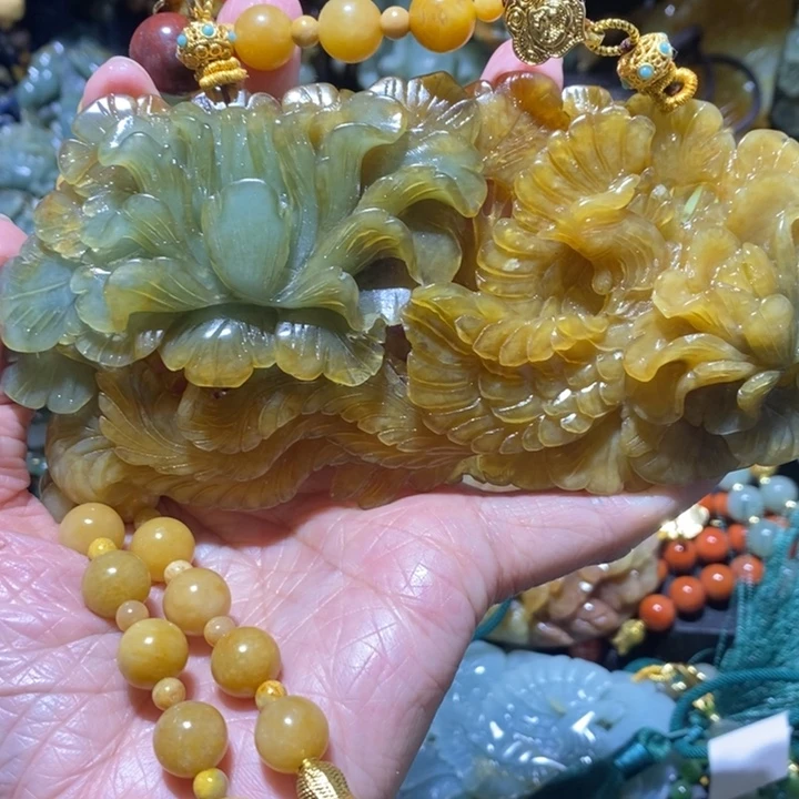 岫玉岫玉吊坠未镶嵌