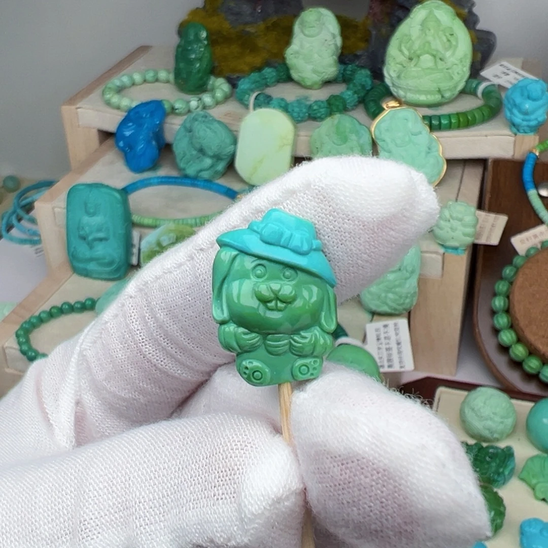 绿松石未镶嵌主播夏