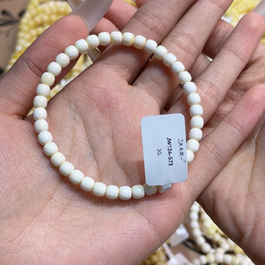 团***团未镶嵌琥珀手串jw124-5mm