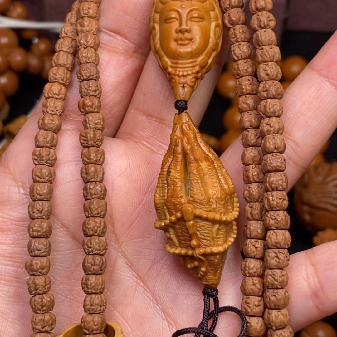 猴头核桃吊坠橄榄猴头