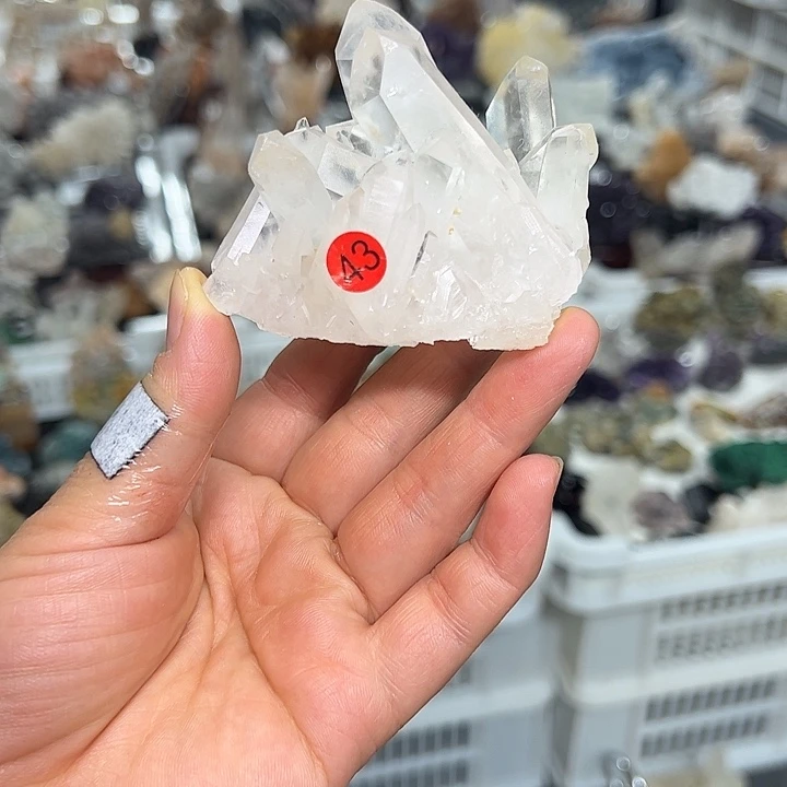 水晶未镶嵌珠宝半成品