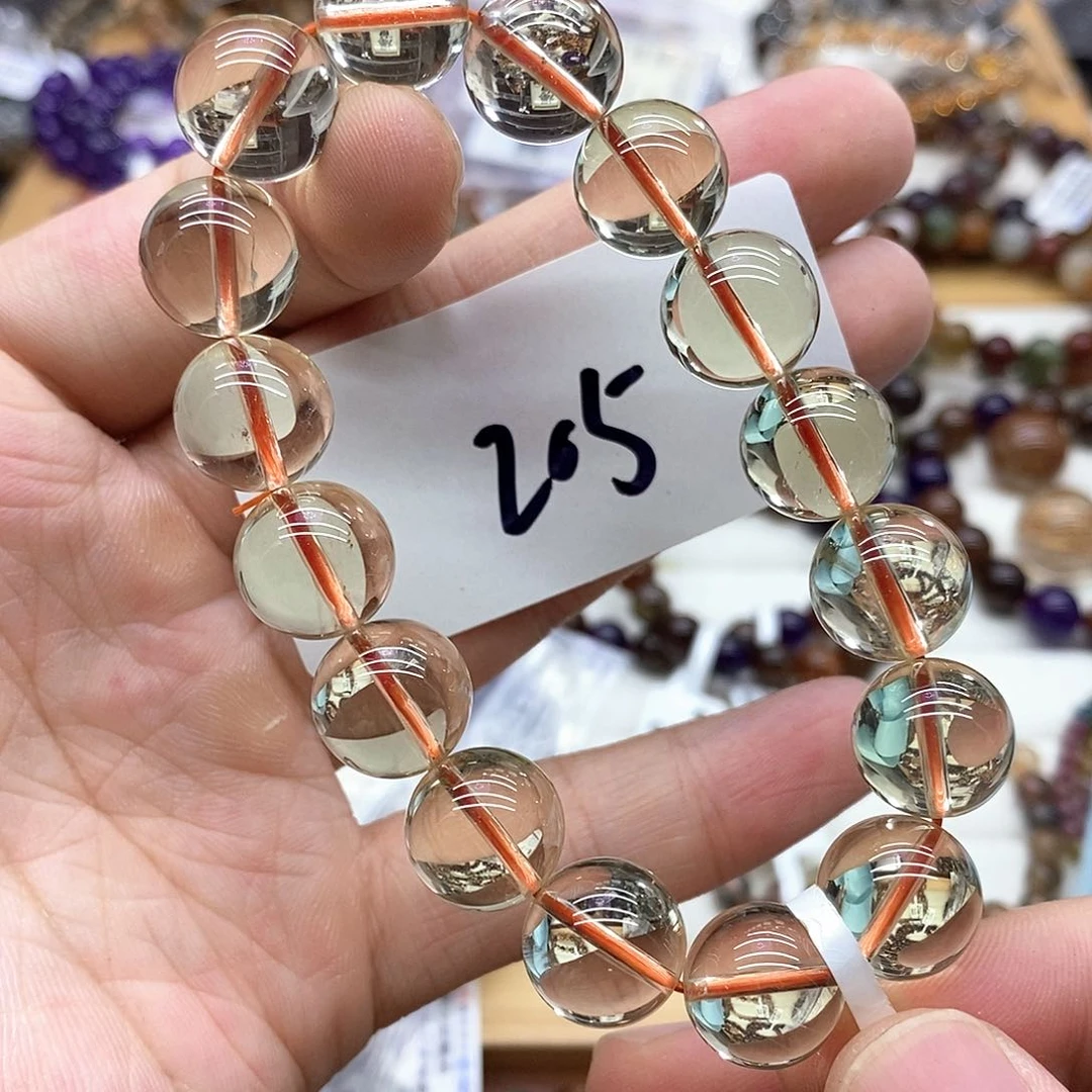 水晶手串未镶嵌天然