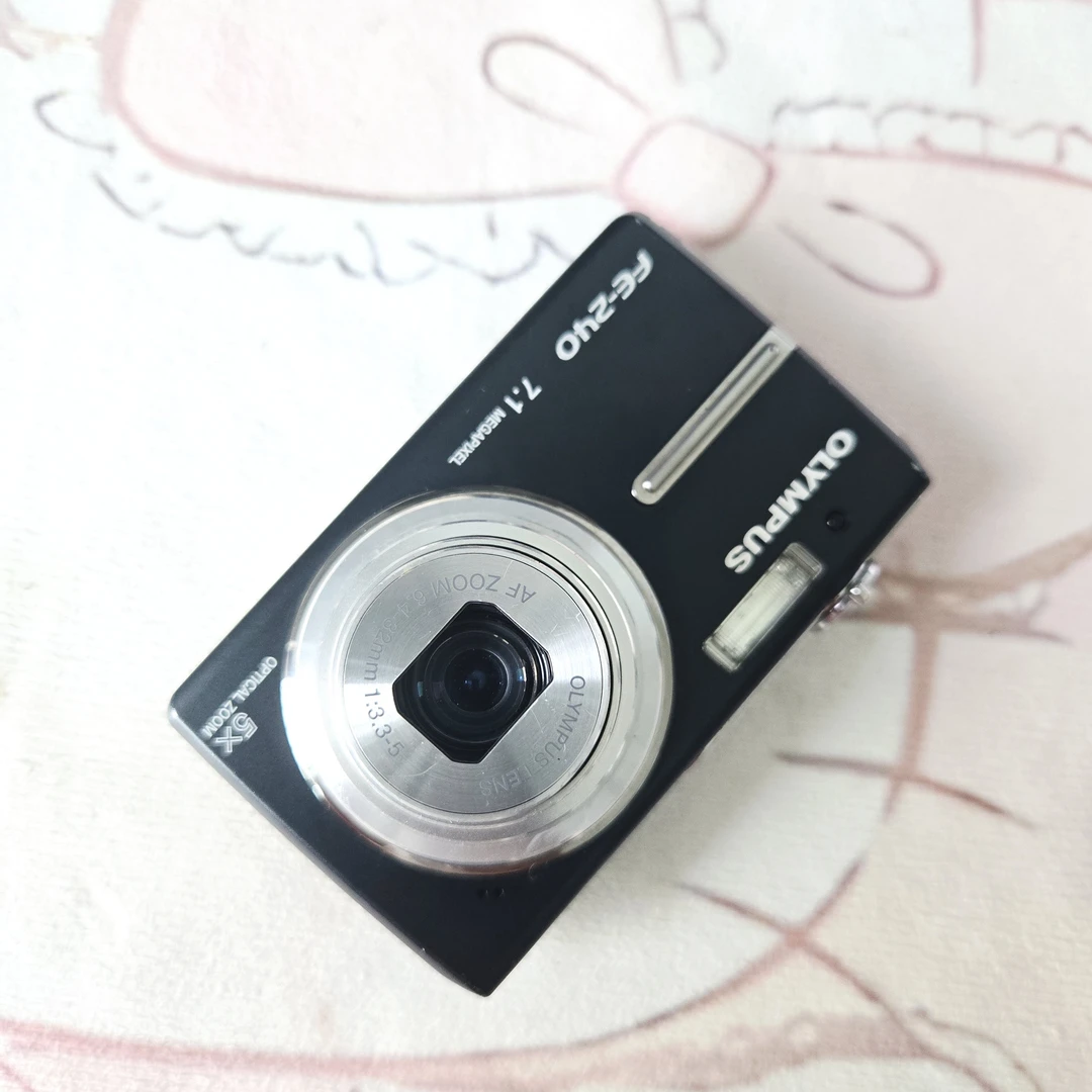 9新 Olympus/奥林巴斯 FE240冷白磨皮奶油出片710w像素5x不带xd