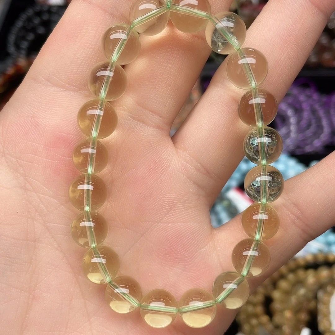 水晶手链未镶嵌竹叶青9.6