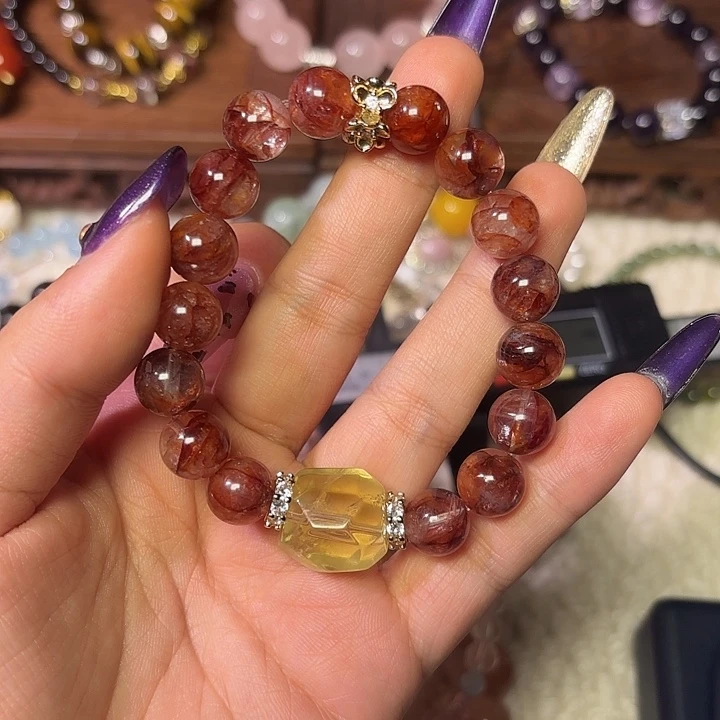 水晶手链未镶嵌金薇薇