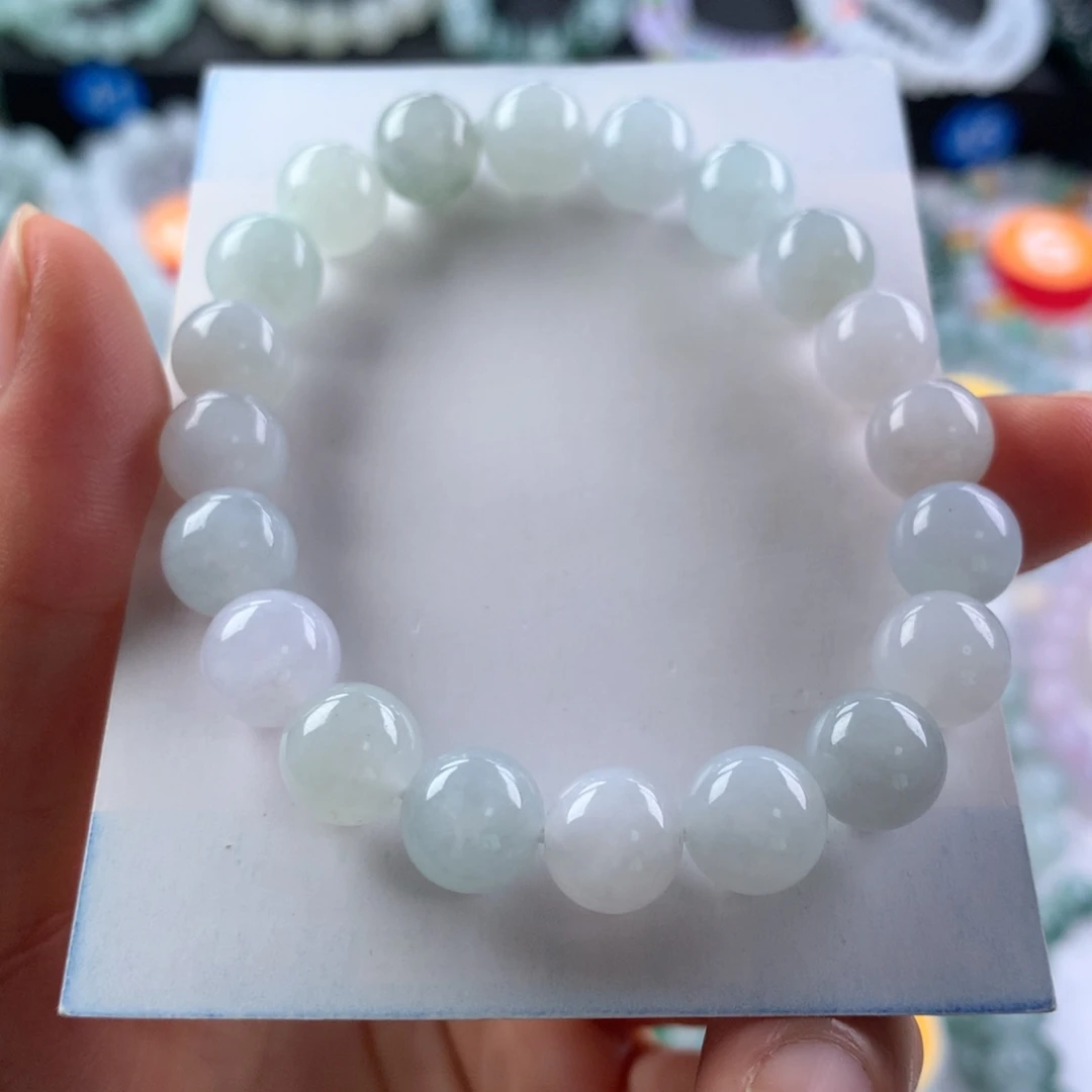 翡翠未镶嵌手链卡9.2