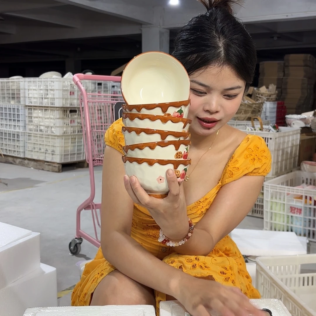 ᥫ***好瓷微瑕陶瓷餐具釉下彩