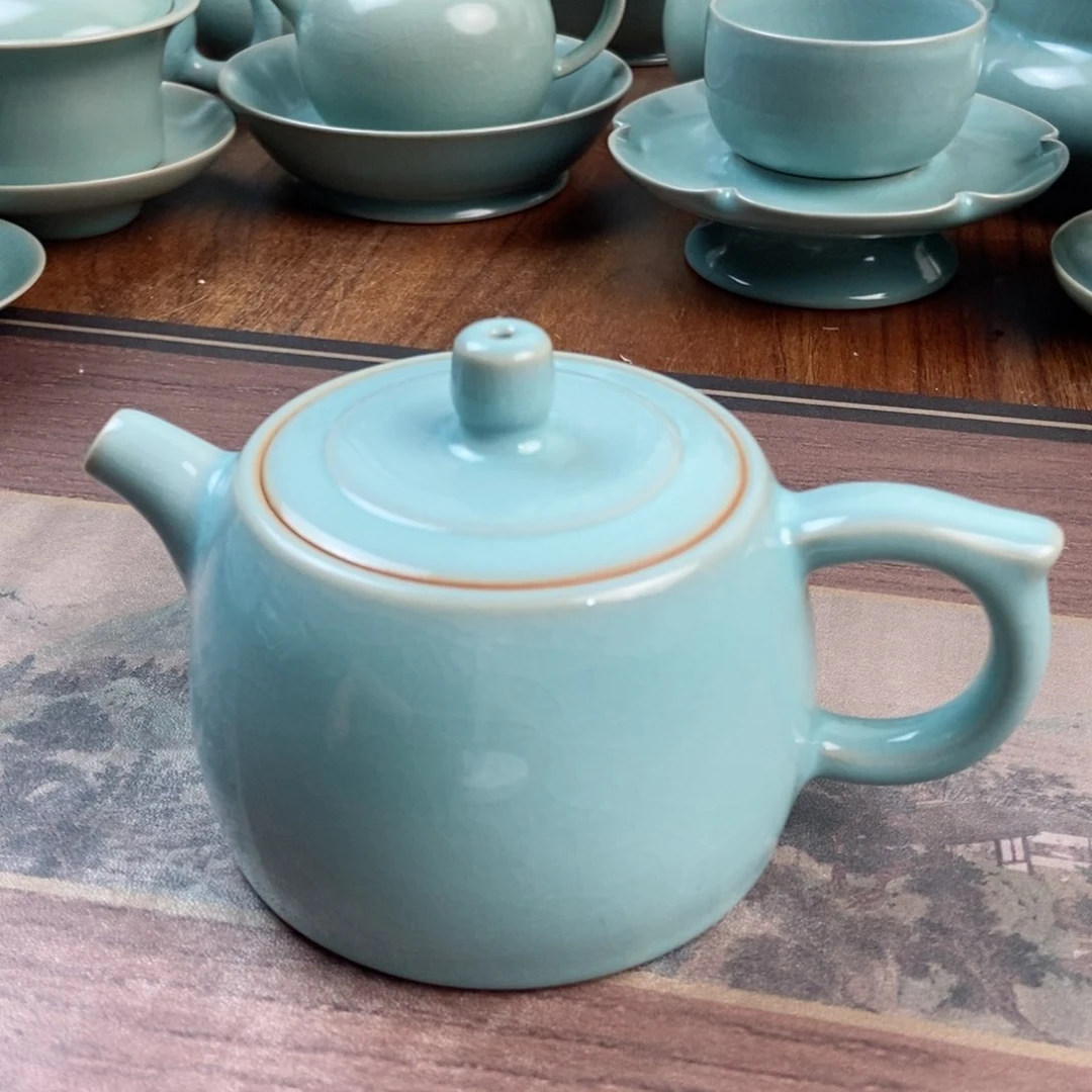 摆件原产地原矿汝瓷～茶器