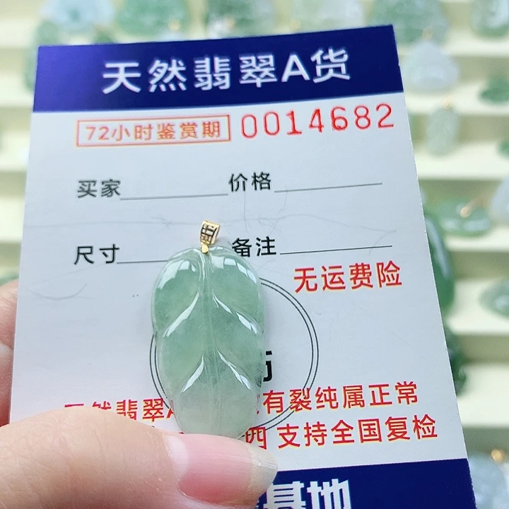 颈饰未镶嵌翡翠吊