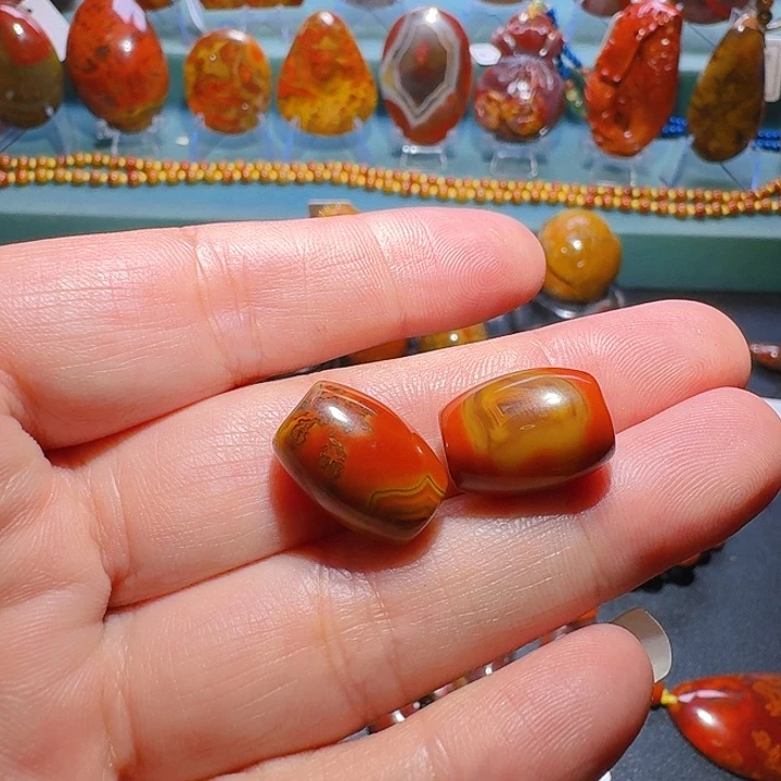 未镶嵌玛瑙/玉髓珠宝半成品