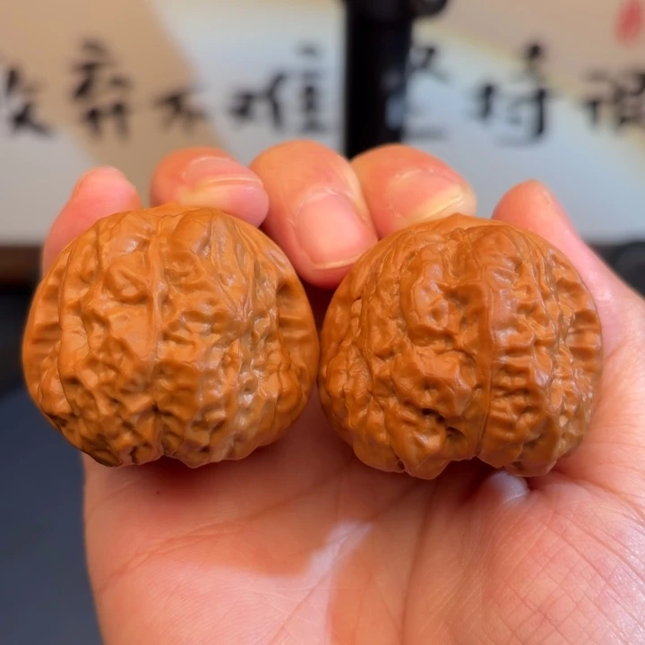 核桃蛤蟆头文玩核桃41