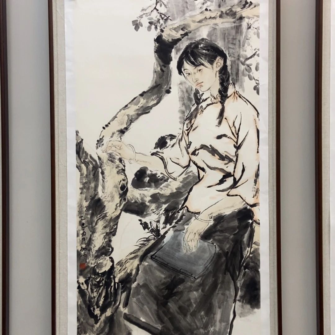 烟***放国画墨鱼精品墨鱼精品