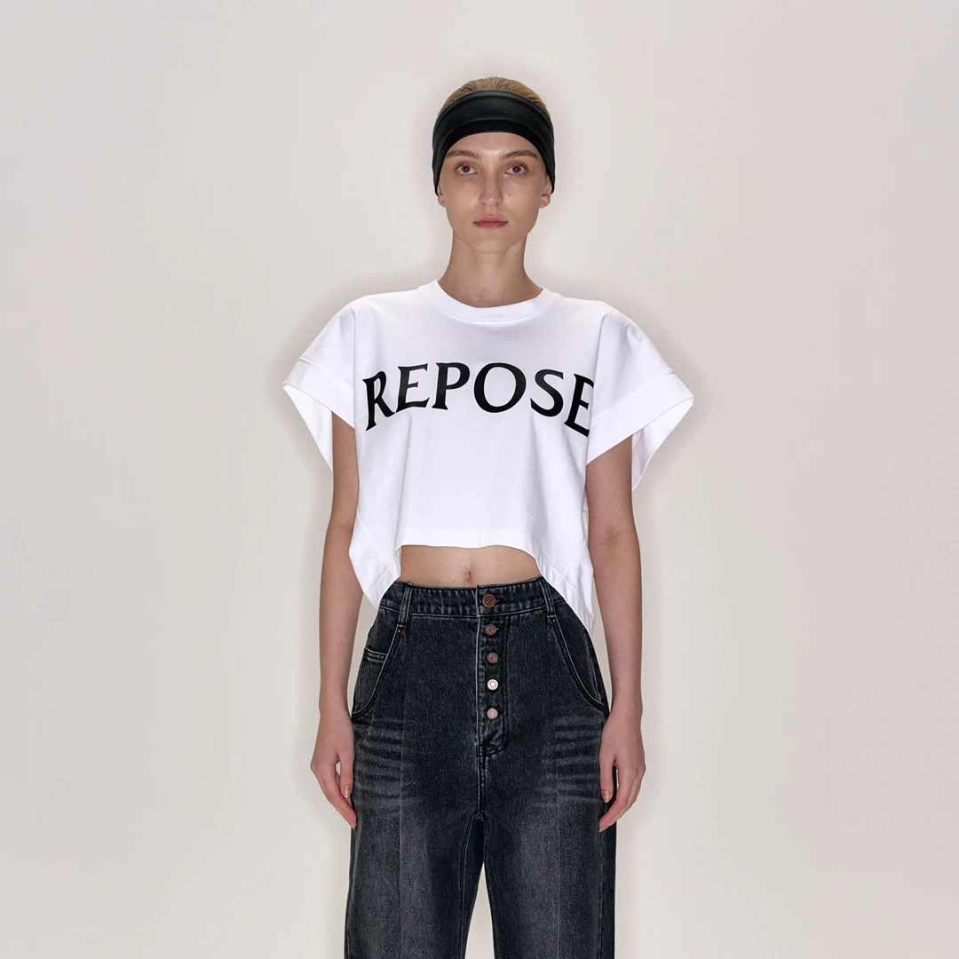 YCH设计师品牌圆领字母印花短袖DSC买手店BY5Y03008