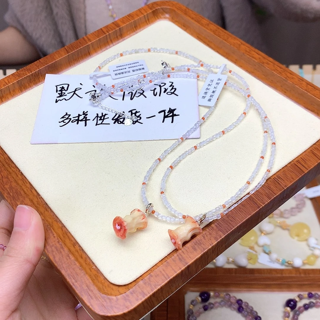 水晶吊坠(不含链)未镶嵌