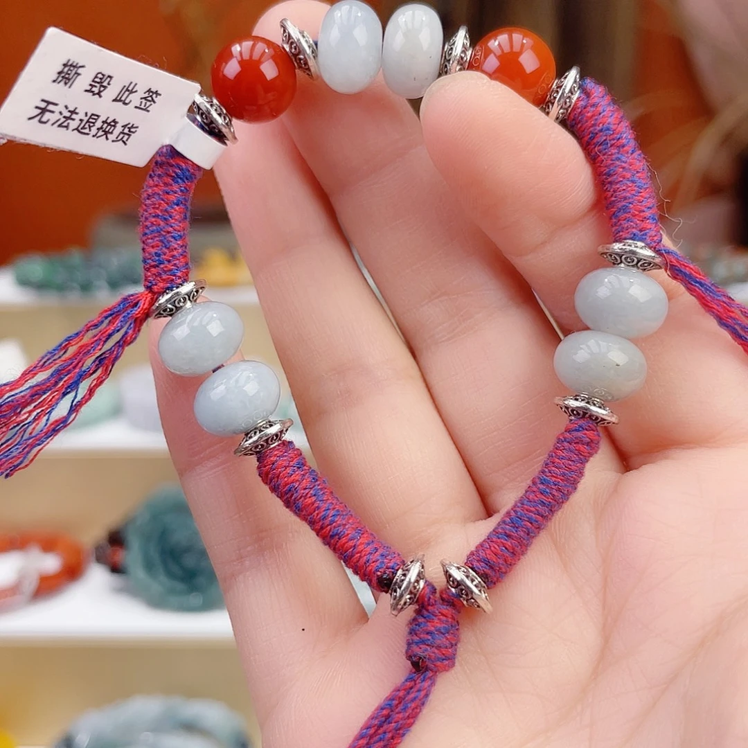 翡翠未镶嵌手链手链