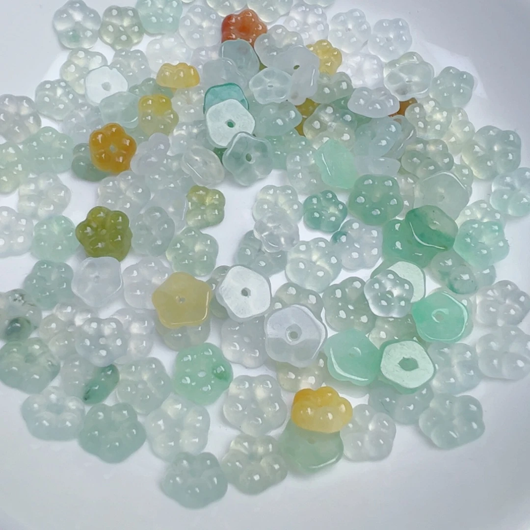 翡翠散珠花花一个