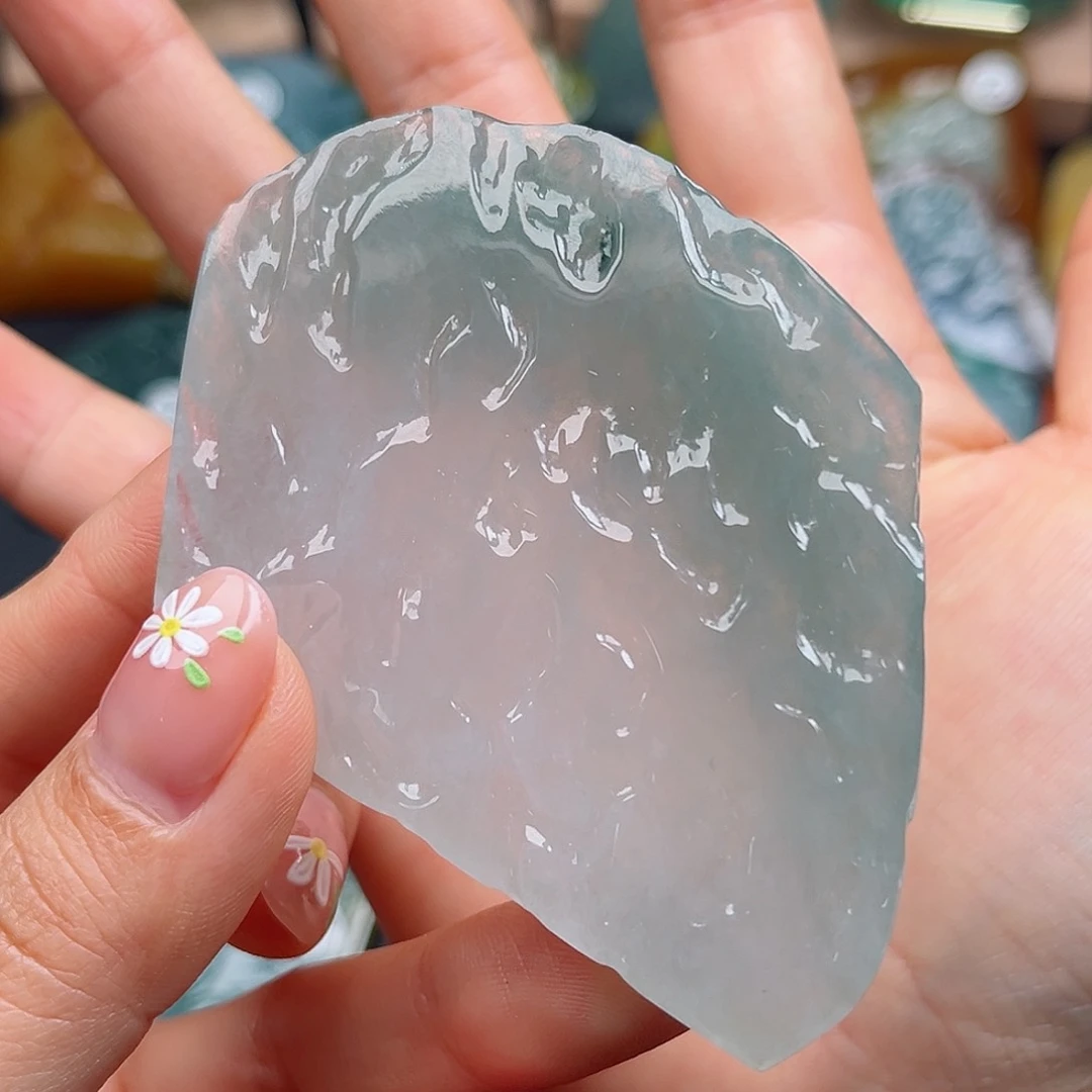 翡翠颈饰未镶嵌挂件