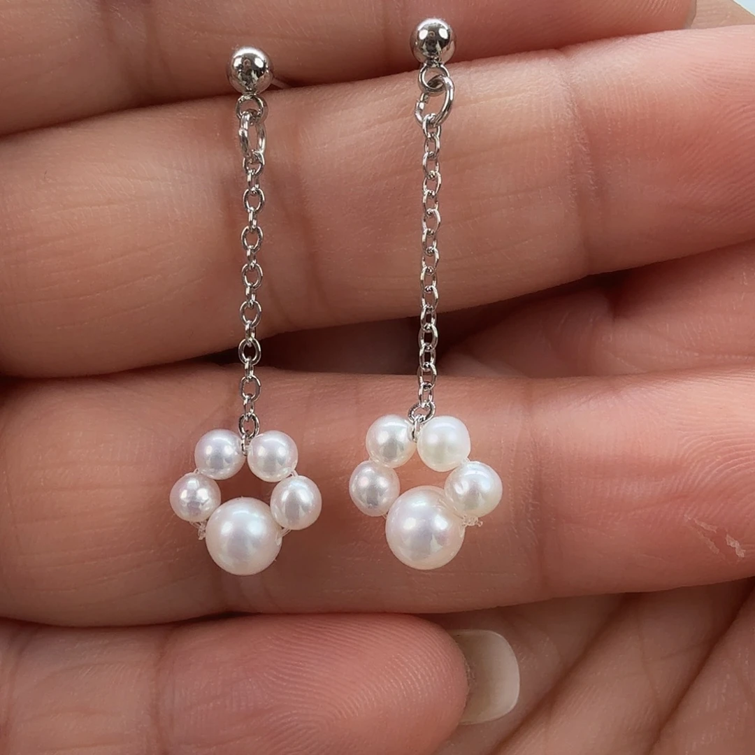 耳饰淡水珍珠未镶嵌