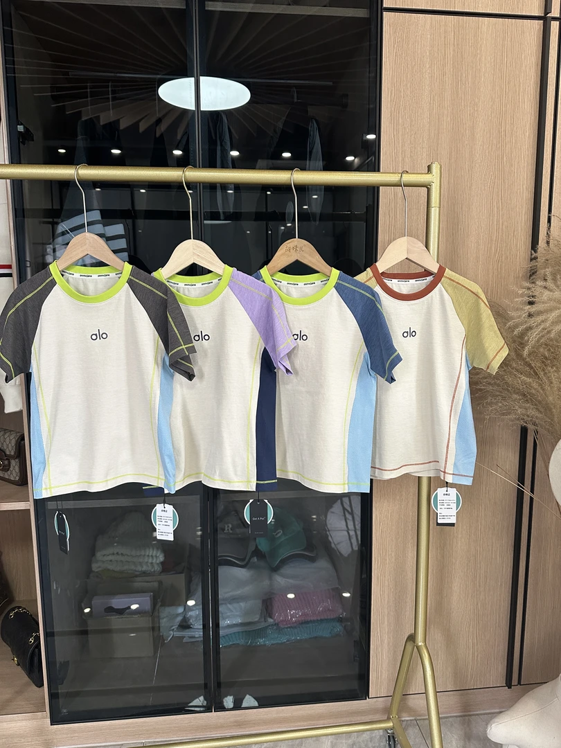 2025夏季新款女童男童运动休闲撞色儿童时尚百搭速干圆领T恤