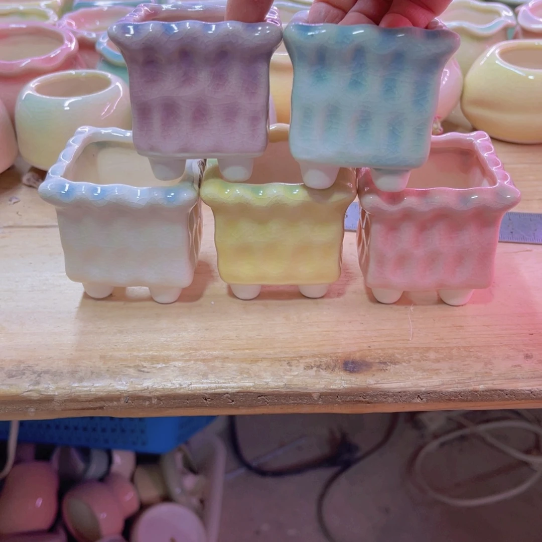 陶瓷花盆当场凑满12包邮