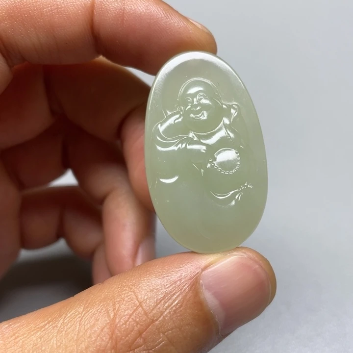 吊坠(不含链)未镶嵌和田玉正*